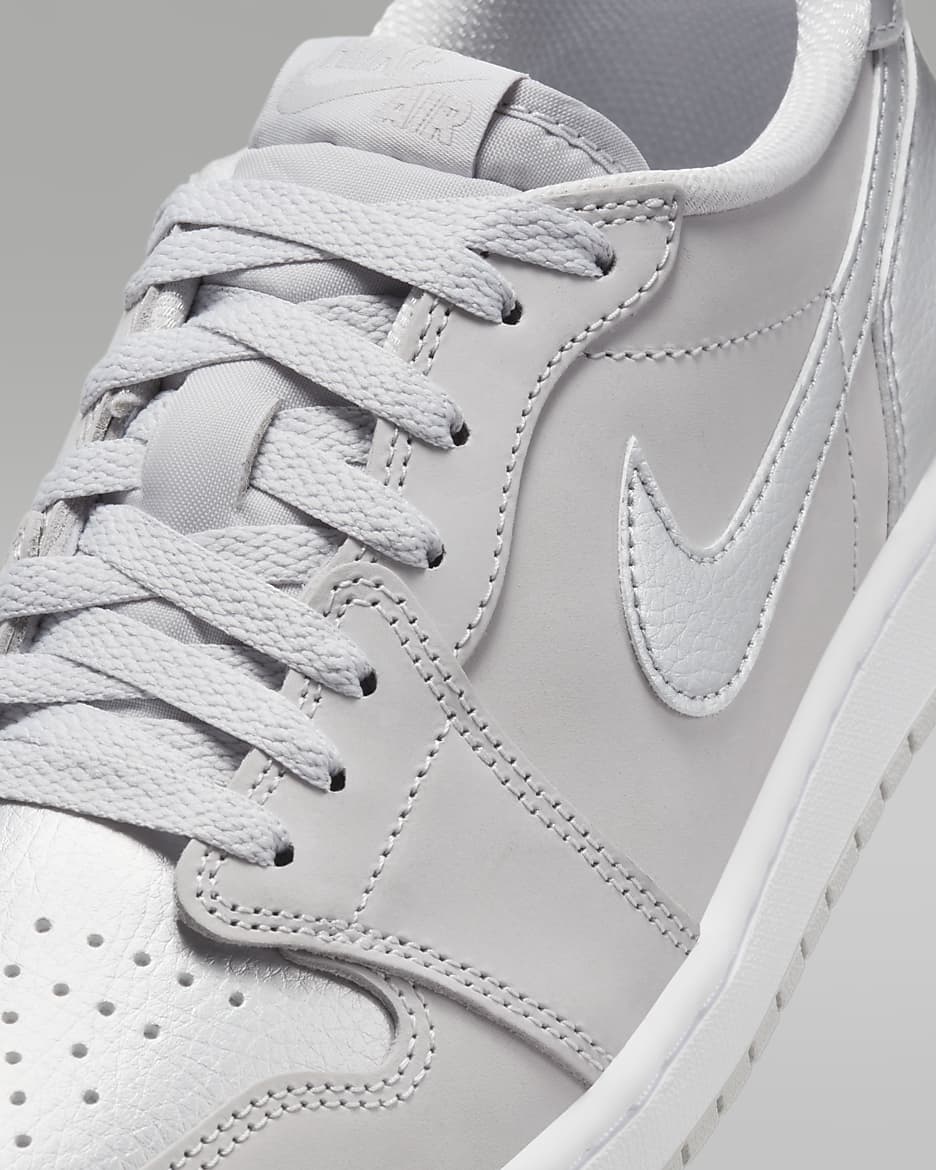 Grey low top jordans 2025